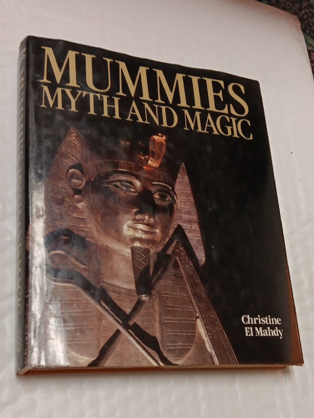 Mummies Myth and Magic Hardcover Book - Black & Gold Cover